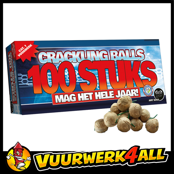 CRACKLING BALLS 100