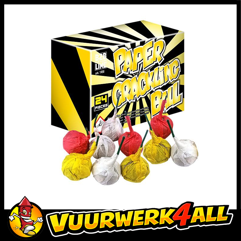 PAPER CRACKLING BALLS op = op