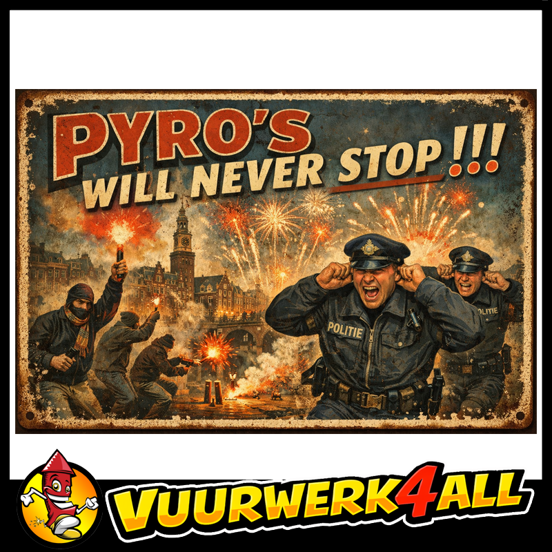PYRO'S NEVER STOP